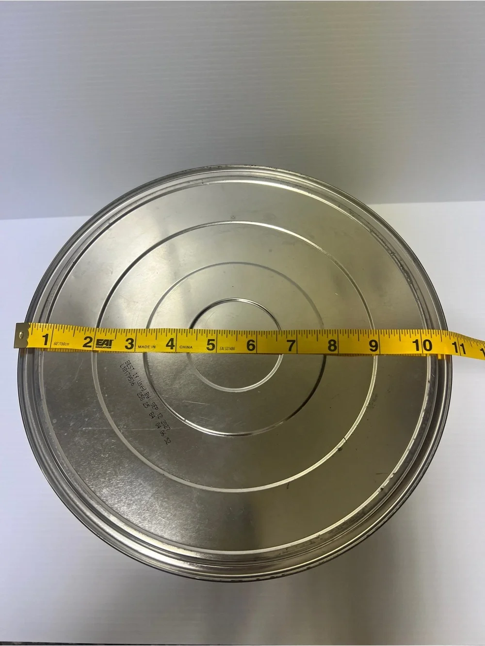 Decorative Cookie Tin - Blue